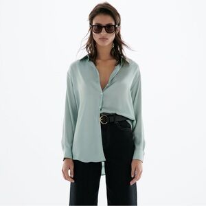 Zara Satin Shirt